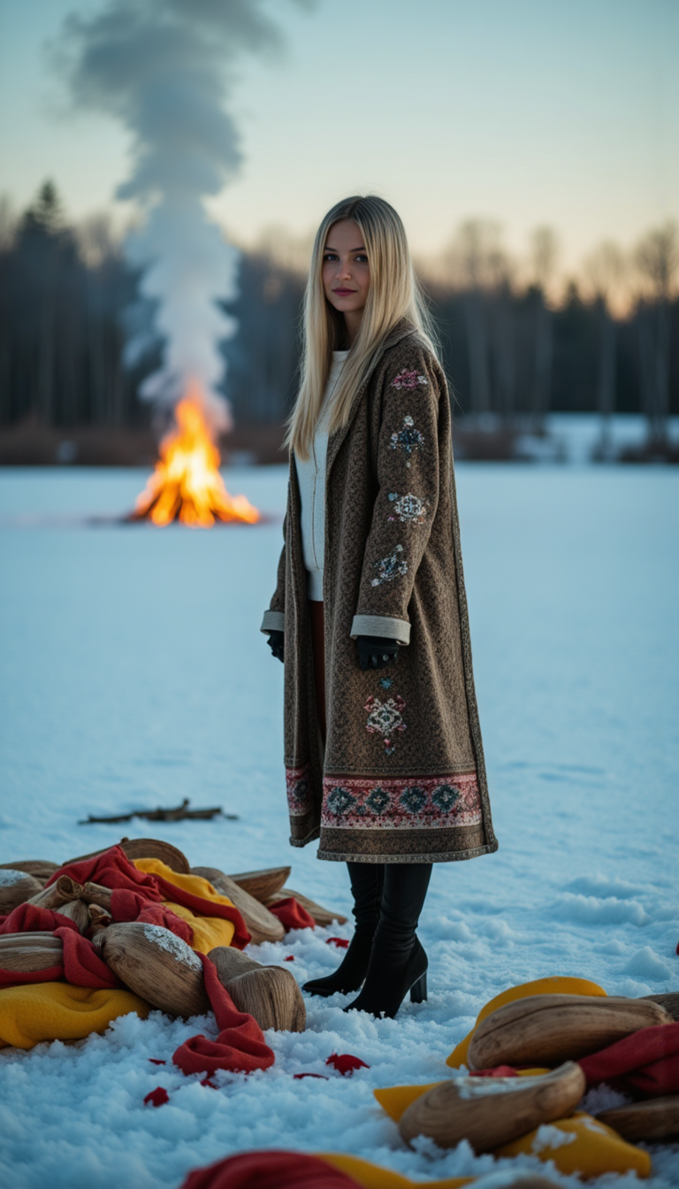 Масленица: Атмосферное фото с Canon R6 и боке