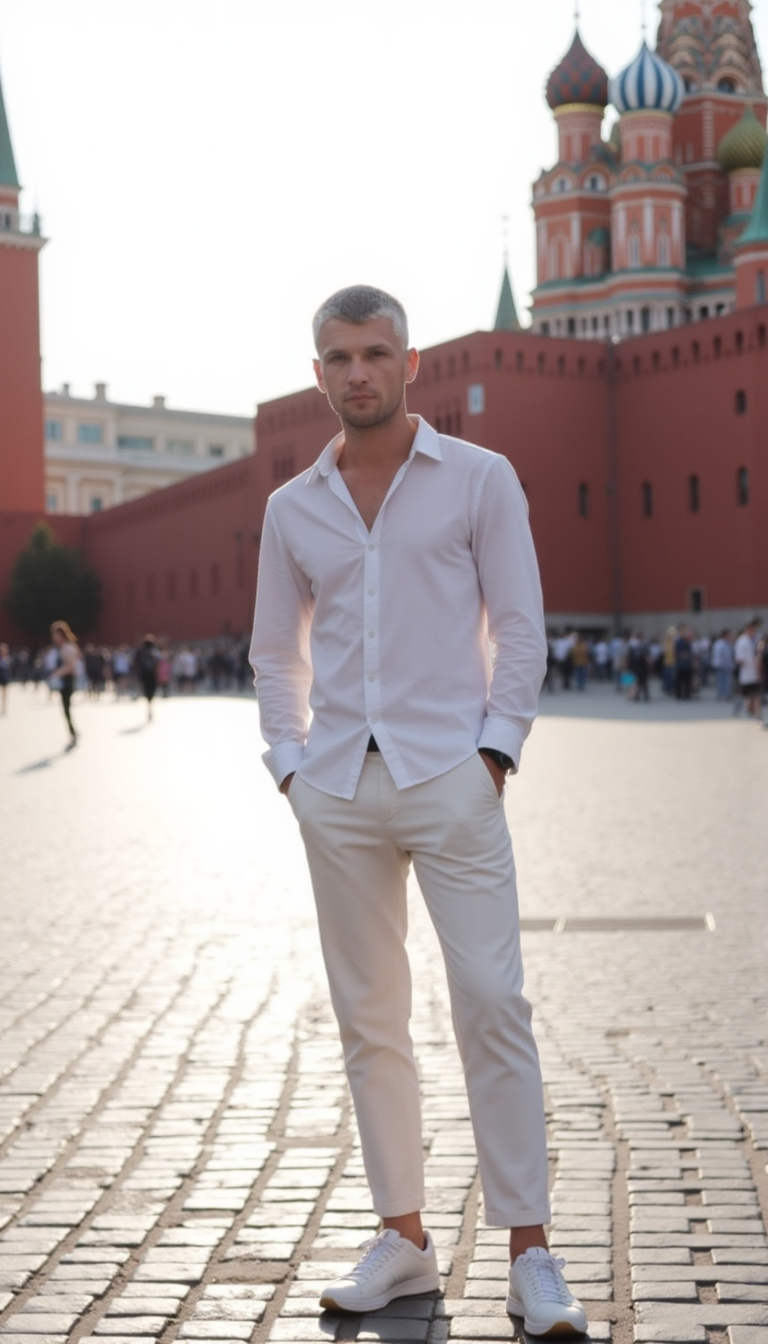 Красная площадь: Художественная фотосессия с перспективой