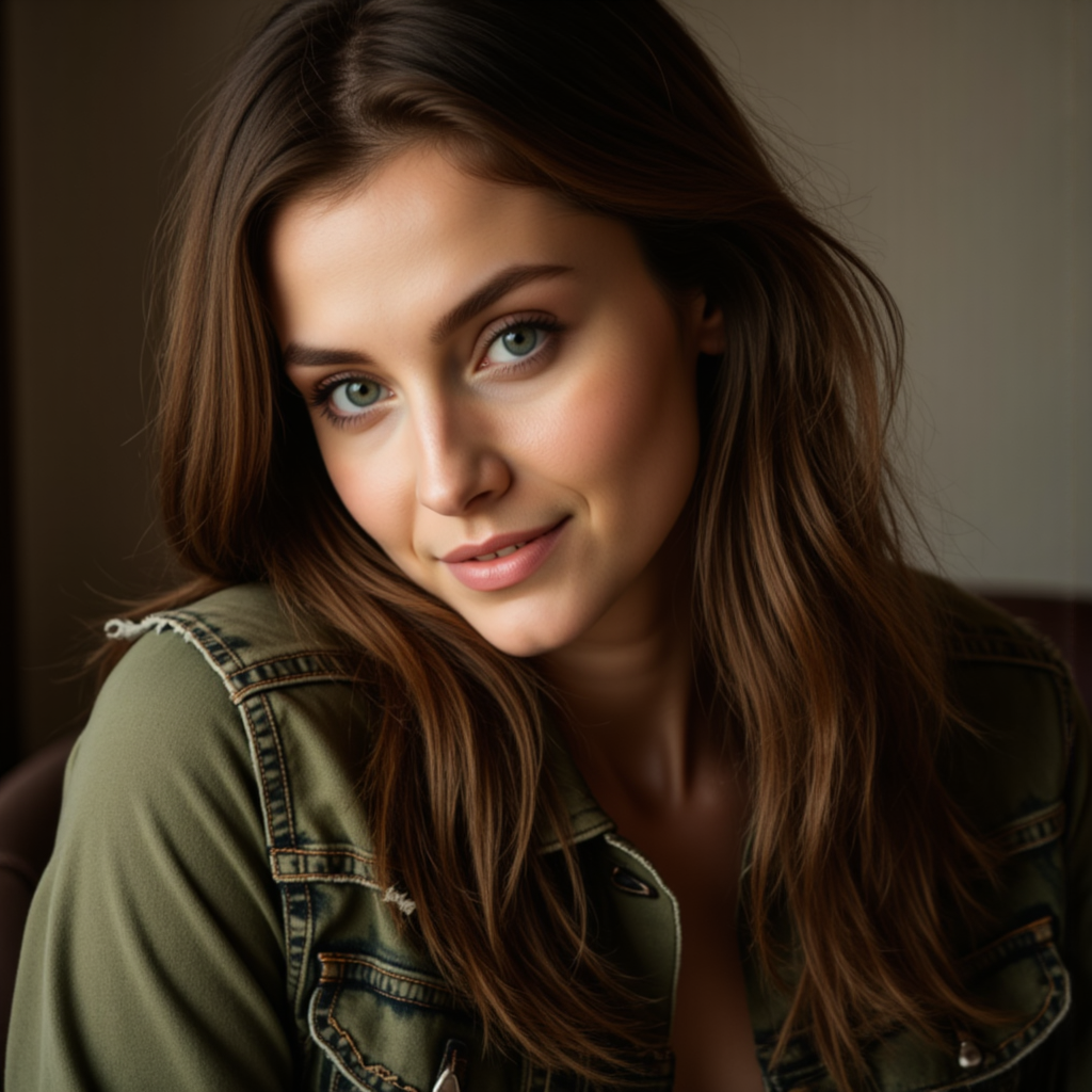 Осенняя фотосессия: стиль casual для элегантной леди
