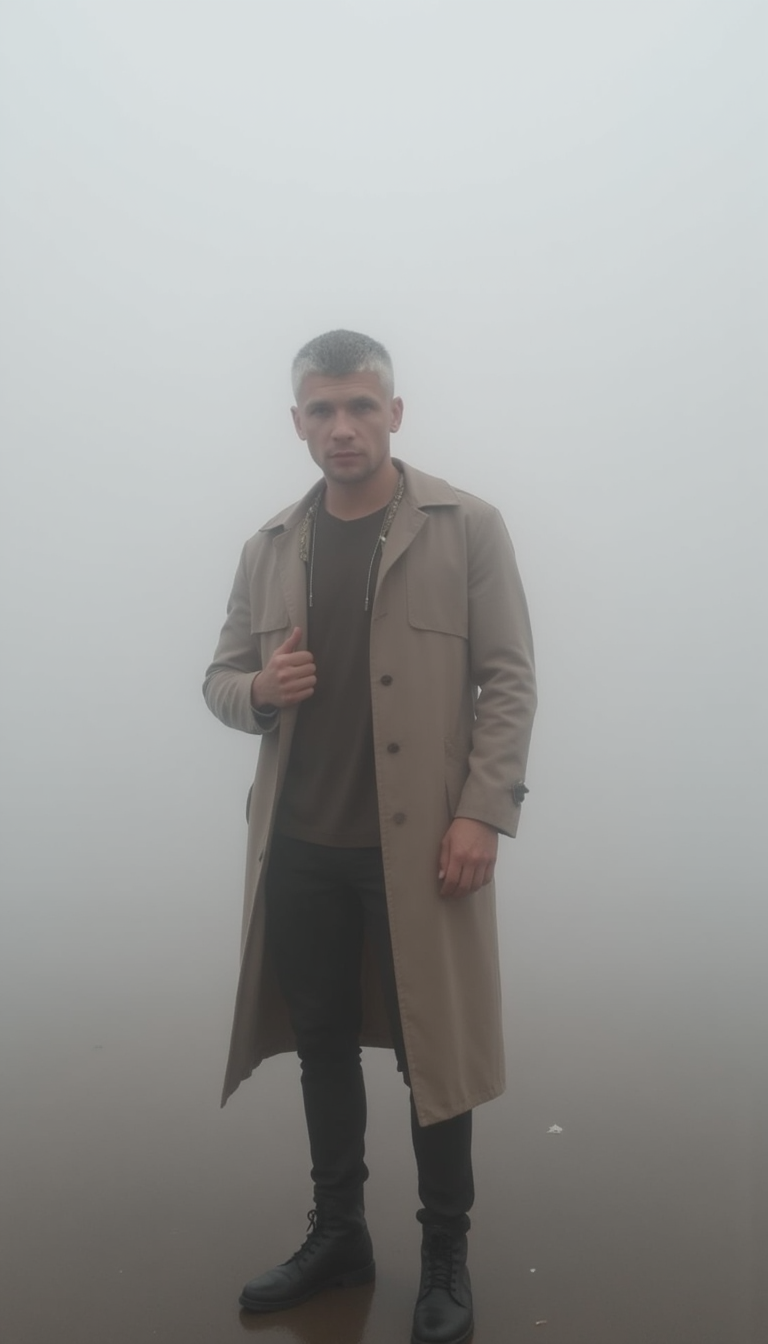 Туман и Симметрия: Мягкая Магия Фотосессии