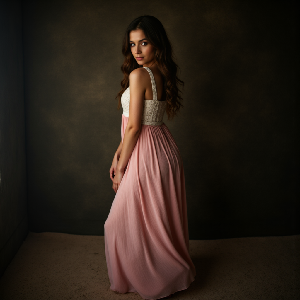 Нейросеть: Нежная Ковбойская Фотосессия Pink Dream