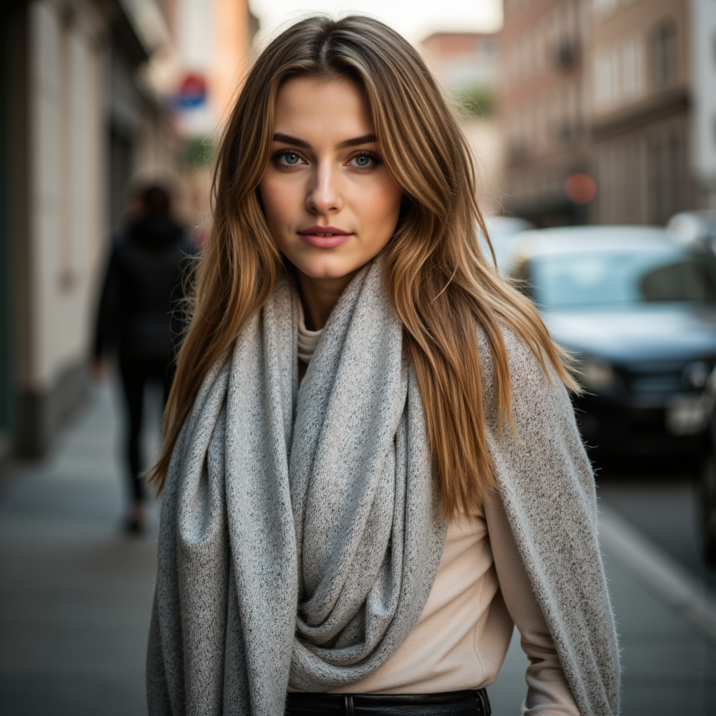 AI Фото: Urban-Chic Портрет с AI