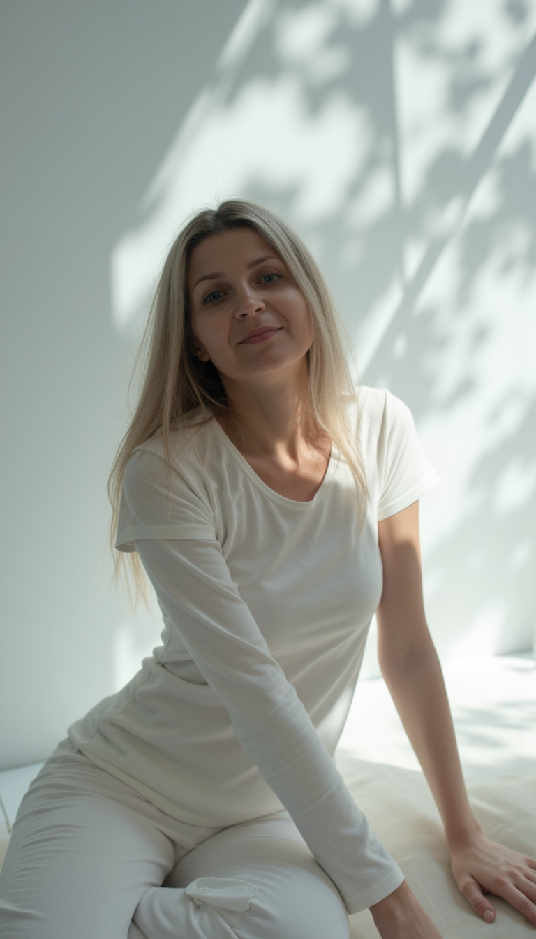 ИИ Фотосессия: Студия, Минимализм & Canon EOS R5