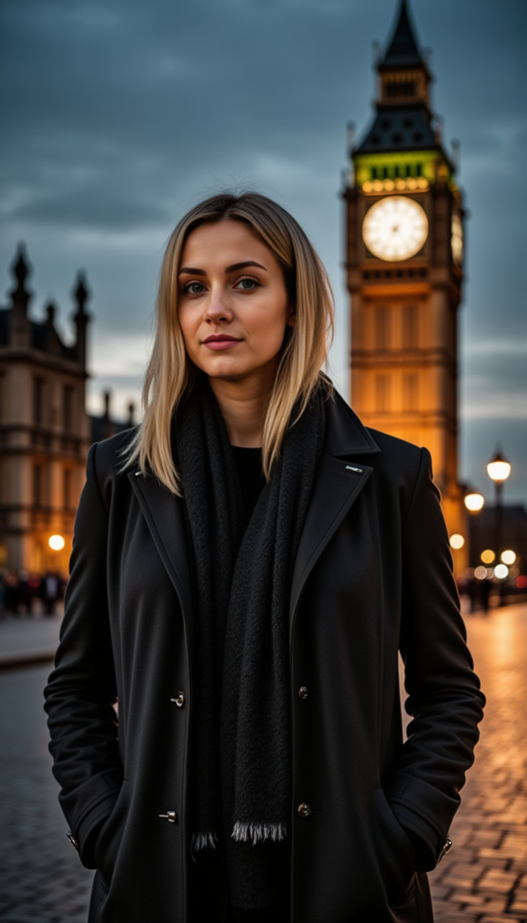Биг-Бен: Симметрия Лондона. Sony A7 IV, 50mm