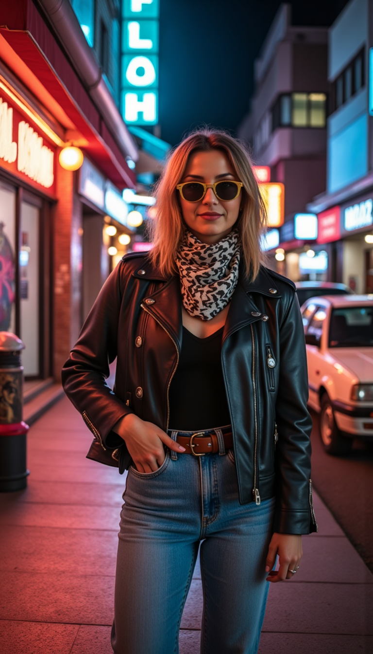 Фото 80-90х на улице: стильная съемка Sony A1