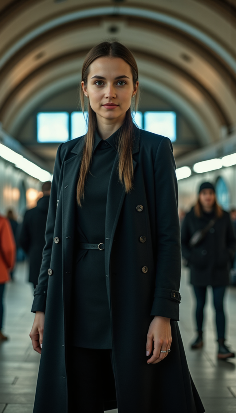 Метро-шик: Фотосессии с контровым светом (Sony A7 IV)