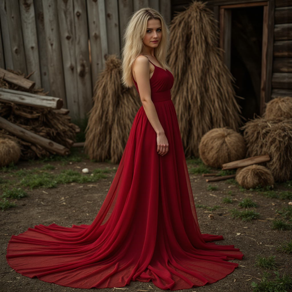 Славянская Романтика: Фотосессия в Древнерусском Стиле
