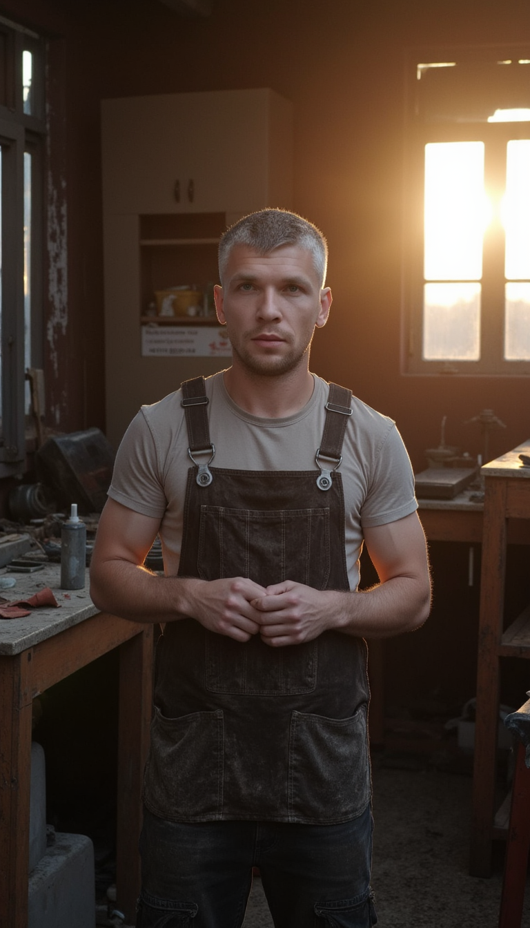 Ч/Б Фотосессия: Мастер, Золотой Час, Паника!