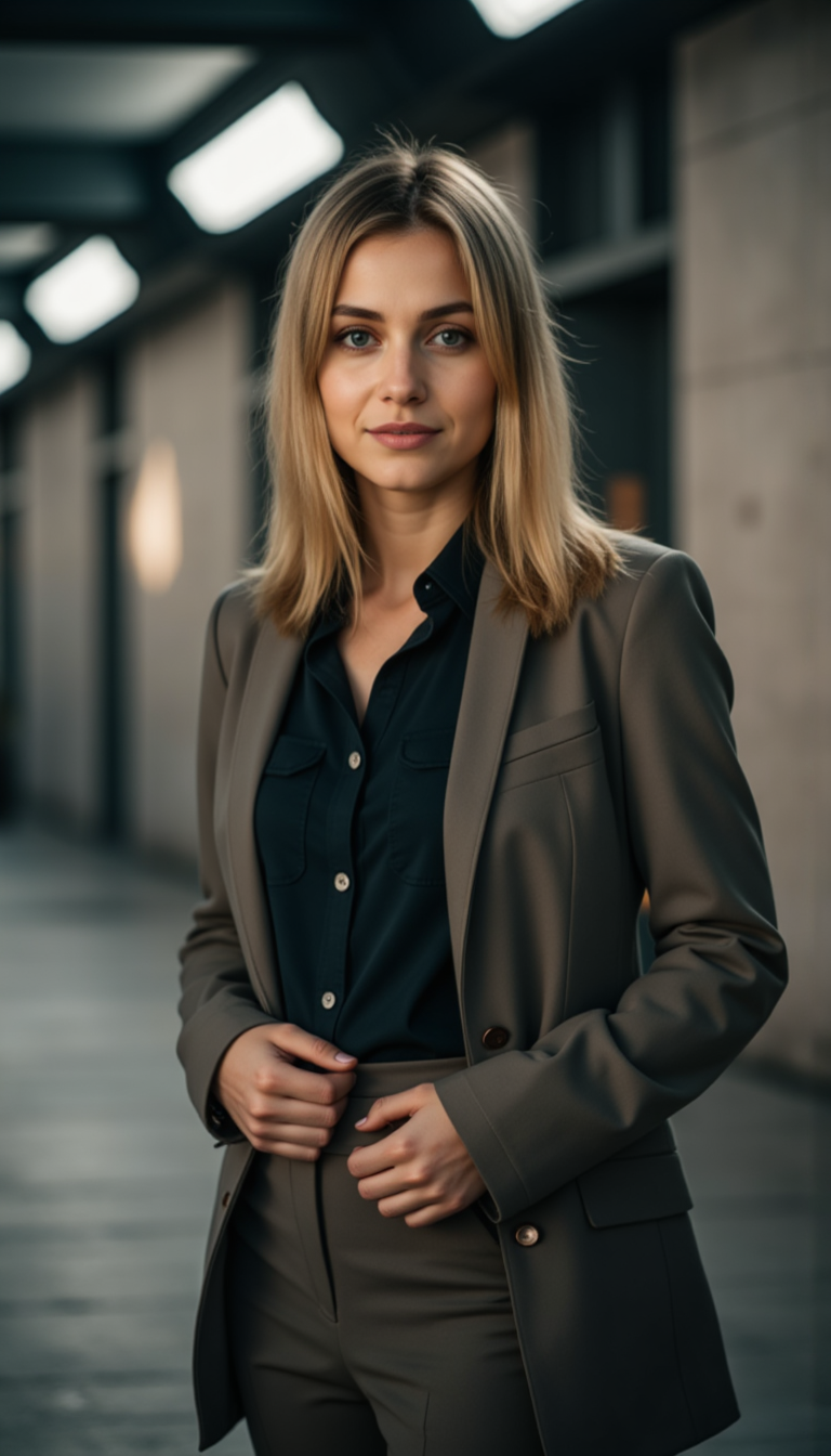 ИИ Фото: Элегантные позы и Canon EOS R6