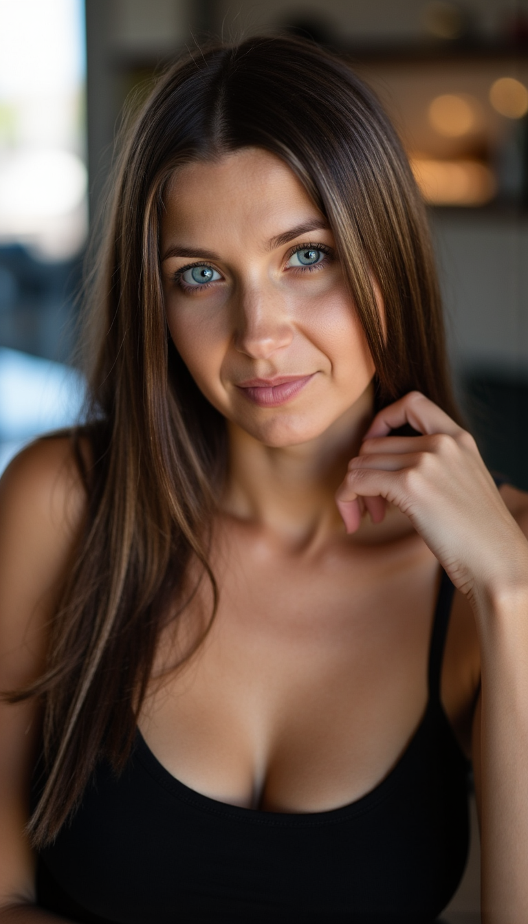 AI Фото для Знакомств: Асимметрия и Размытие