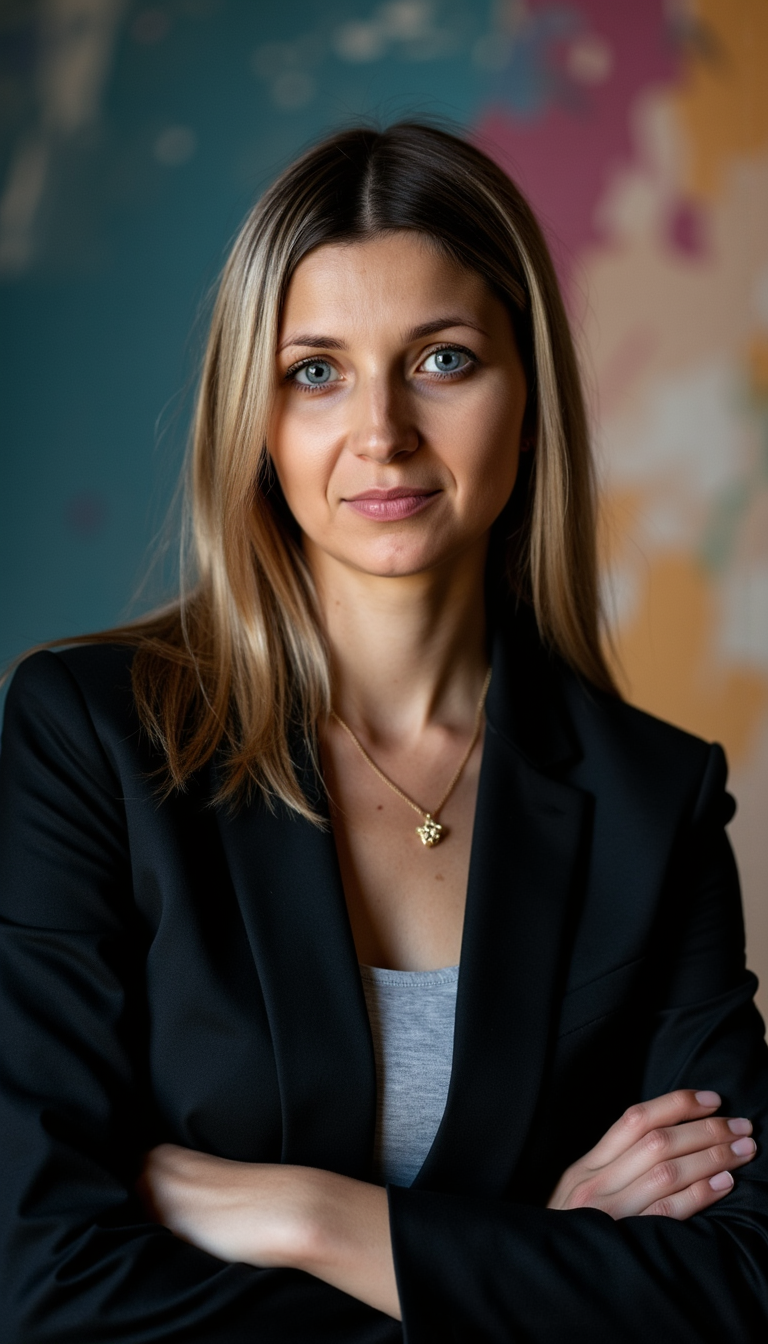 AI Портрет: Canon R5, Динамика и Боке