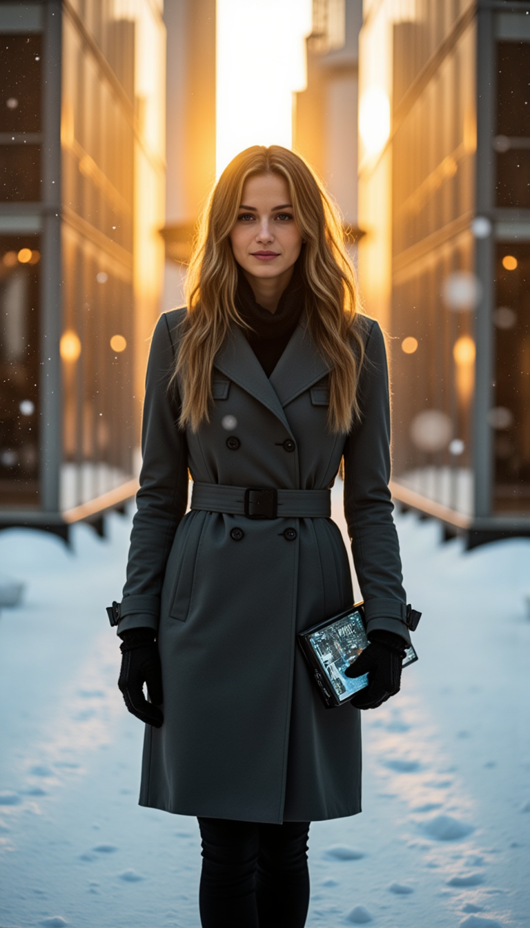 Поцелуй в снегу: Nikon Z8, свет и грусть