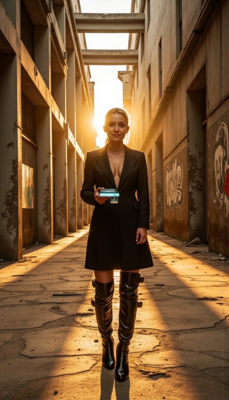 Золотой час: Фотосессии в заброшенных местах с Sony A7 IV