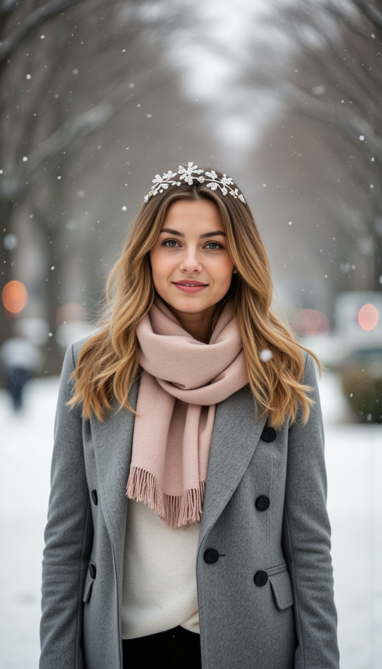 Поцелуй под снегом: Идеал с Nikon Z8 (85mm)