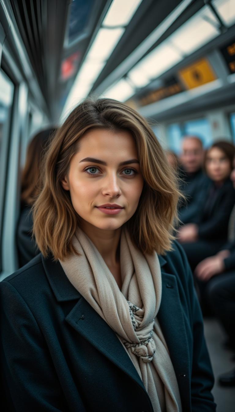 Метро Фотосессия: Canon R6, Движение и Свет