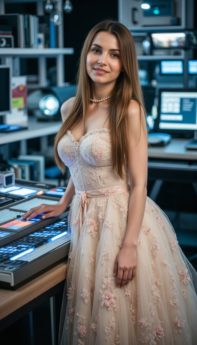 AI Рококо: Изысканные платья, Canon R5