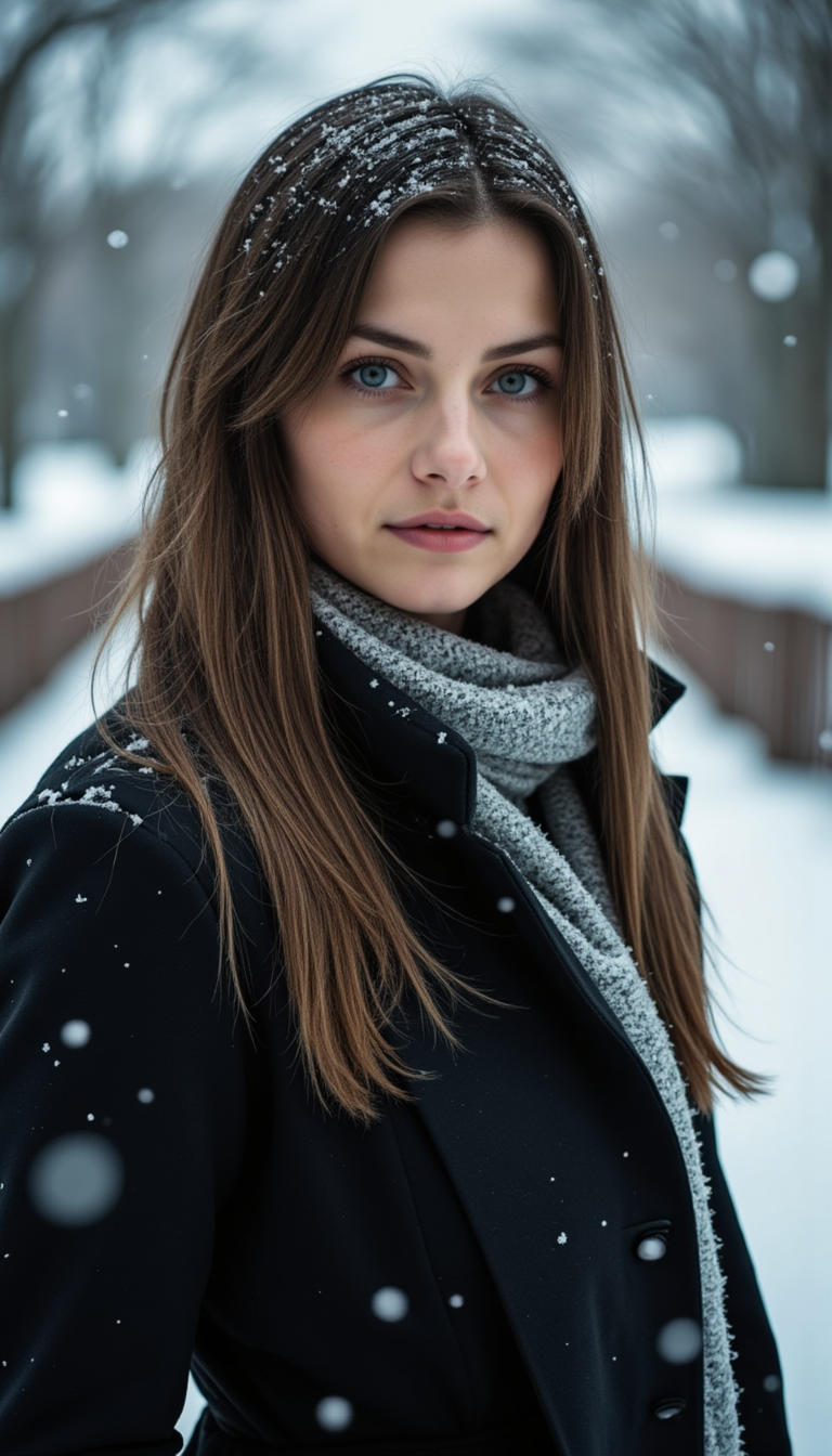 Санки, Снег, Nikon: Драма Светотени и Раскаяния
