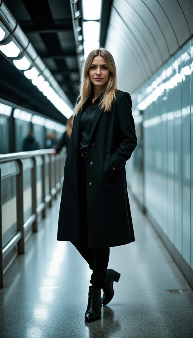 Метро: Атмосфера и минимализм на Nikon Z8