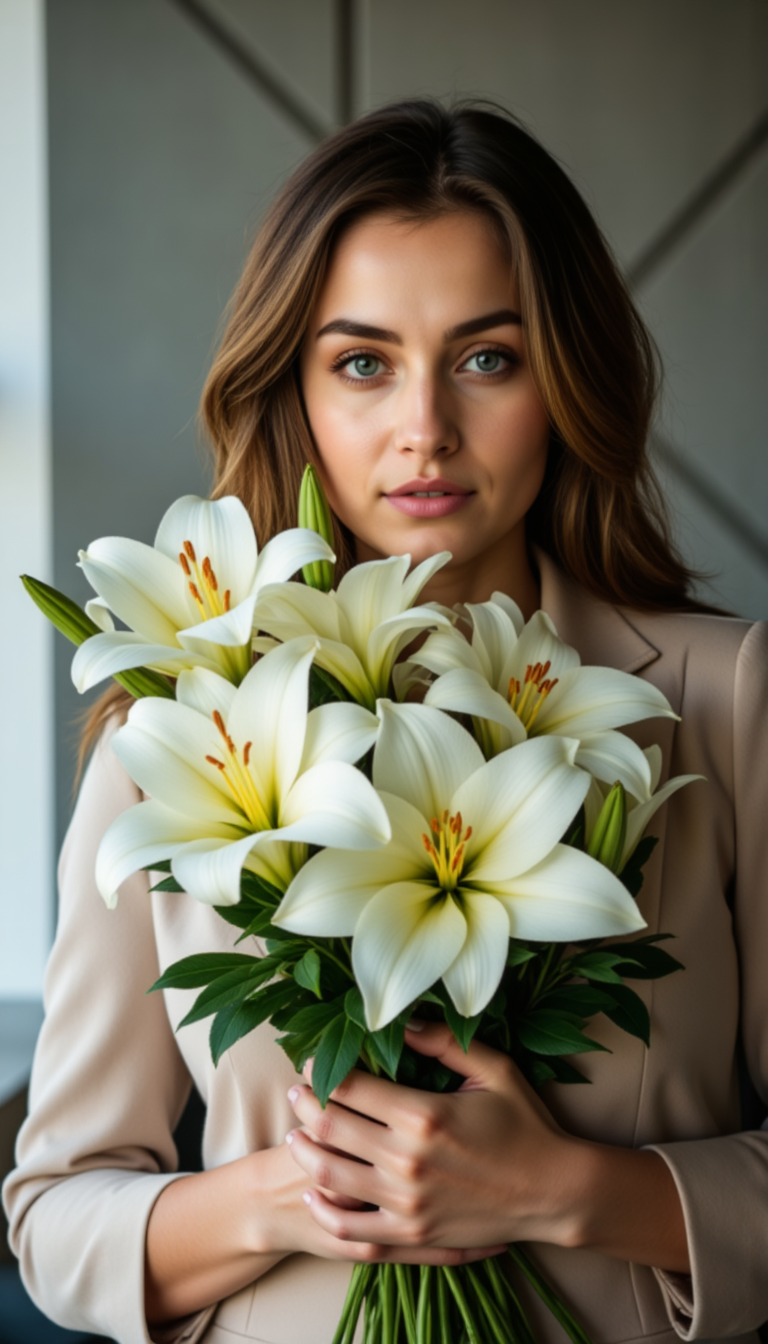 Лилия: Асимметрия, Свет и Canon EOS R5