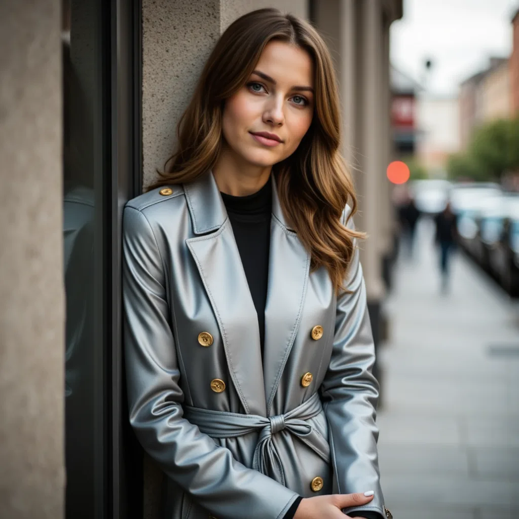 Уличная фотосессия: серебро, стиль и 85mm