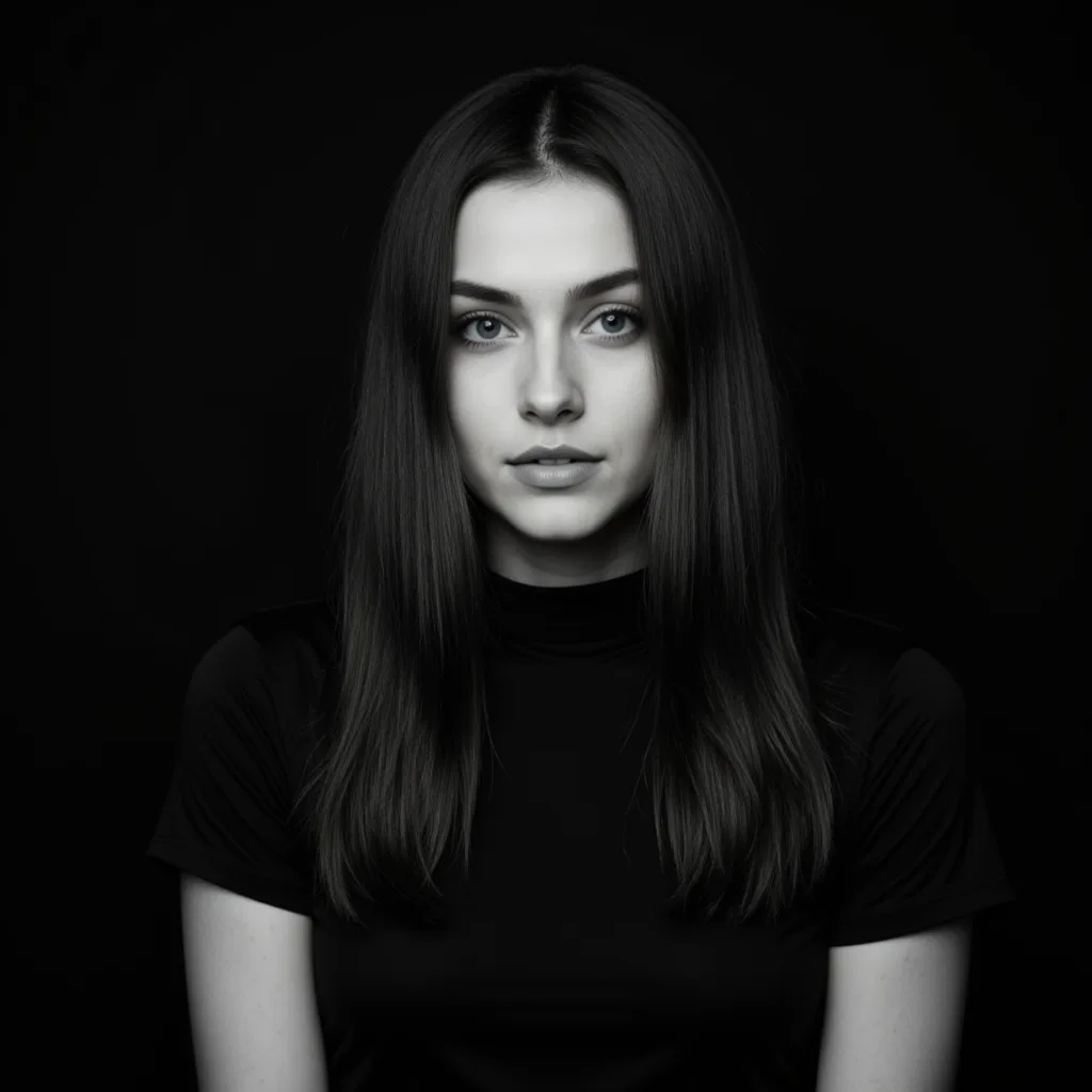 Черно-белая фотосессия: вечер в спальне (moody)