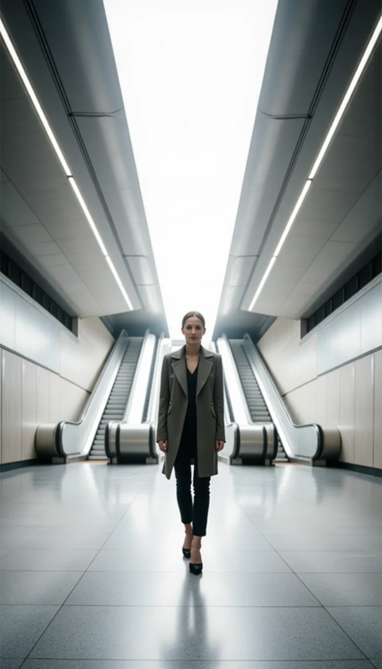 Пустые станции: Атмосфера Sony A7 IV (35mm)