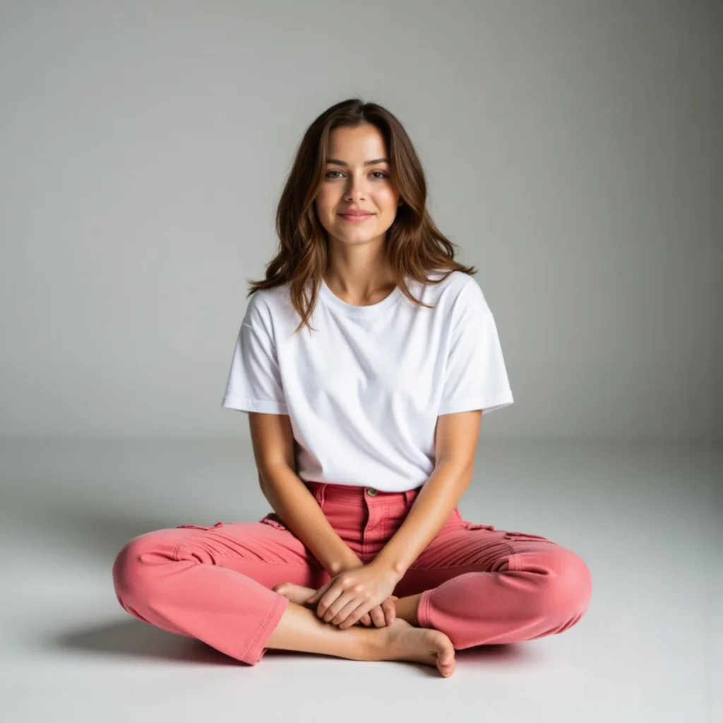 Создание street style фото нейросетью