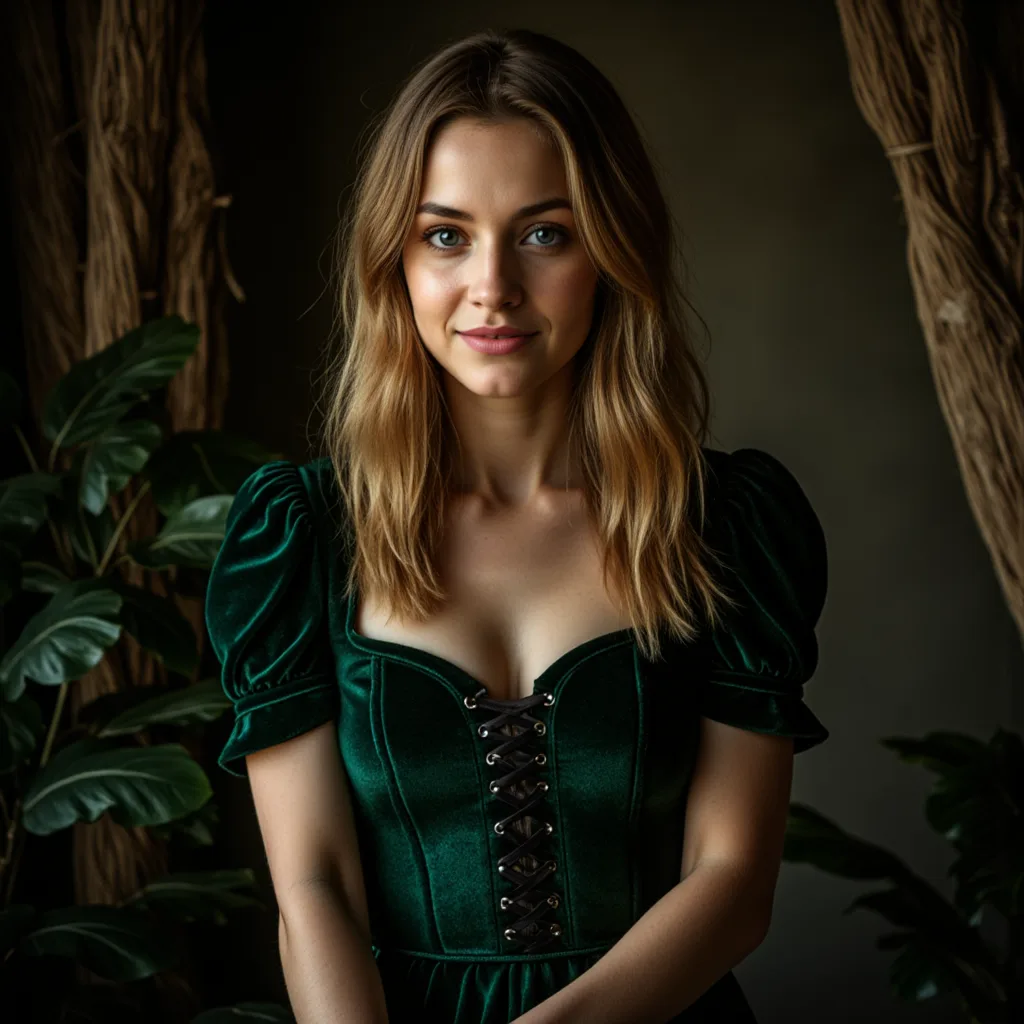 Готика в русском стиле: AI фотосессия