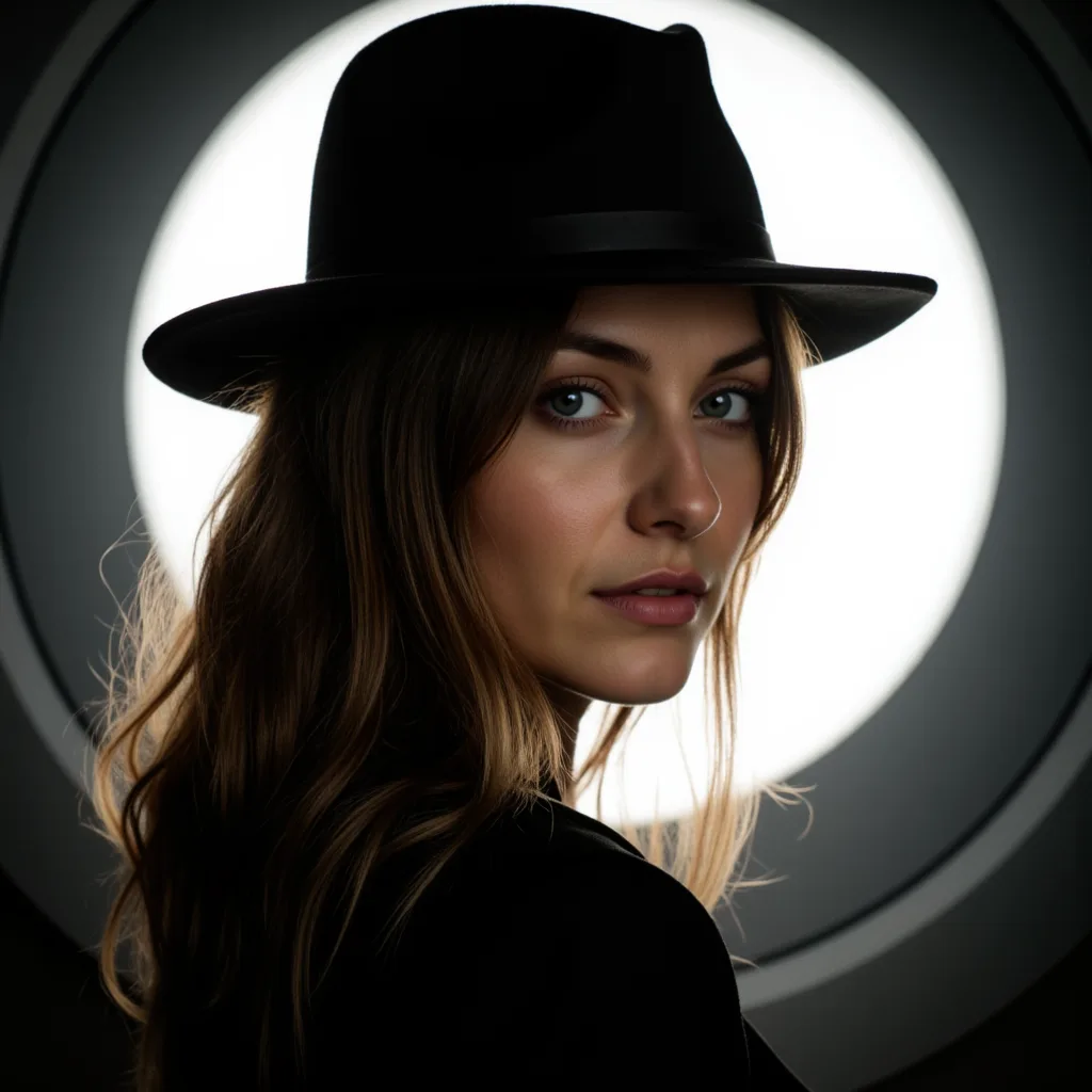 Стиль нуар: нейросеть меняет портрет