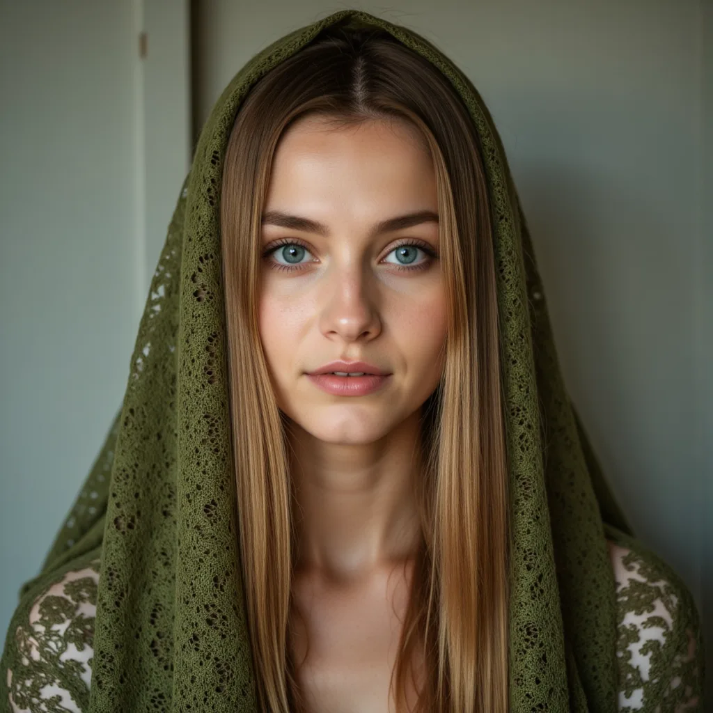 Готическая Русь: Фотосессия с Таинственной Вуалью