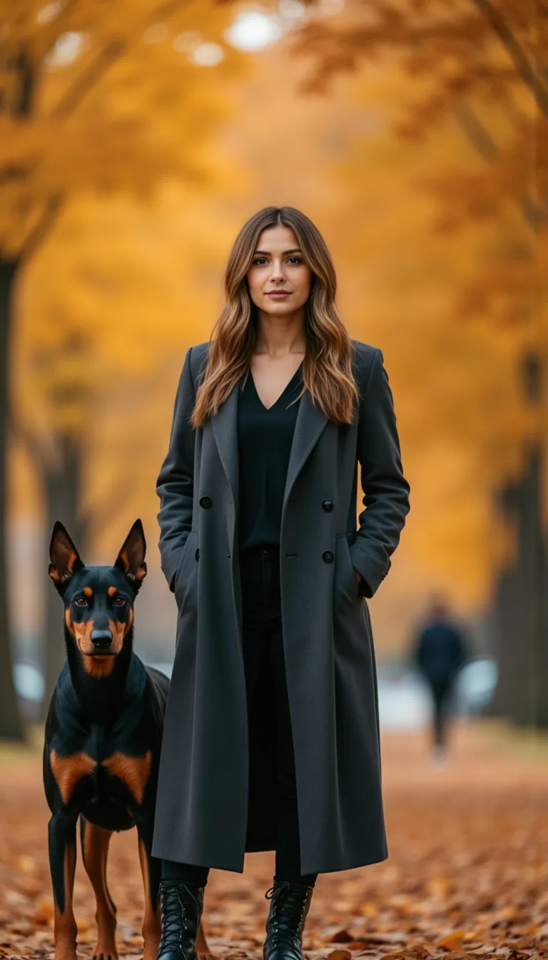 Фотосессия в парке с собакой: Асимметрия и Nikon Z9