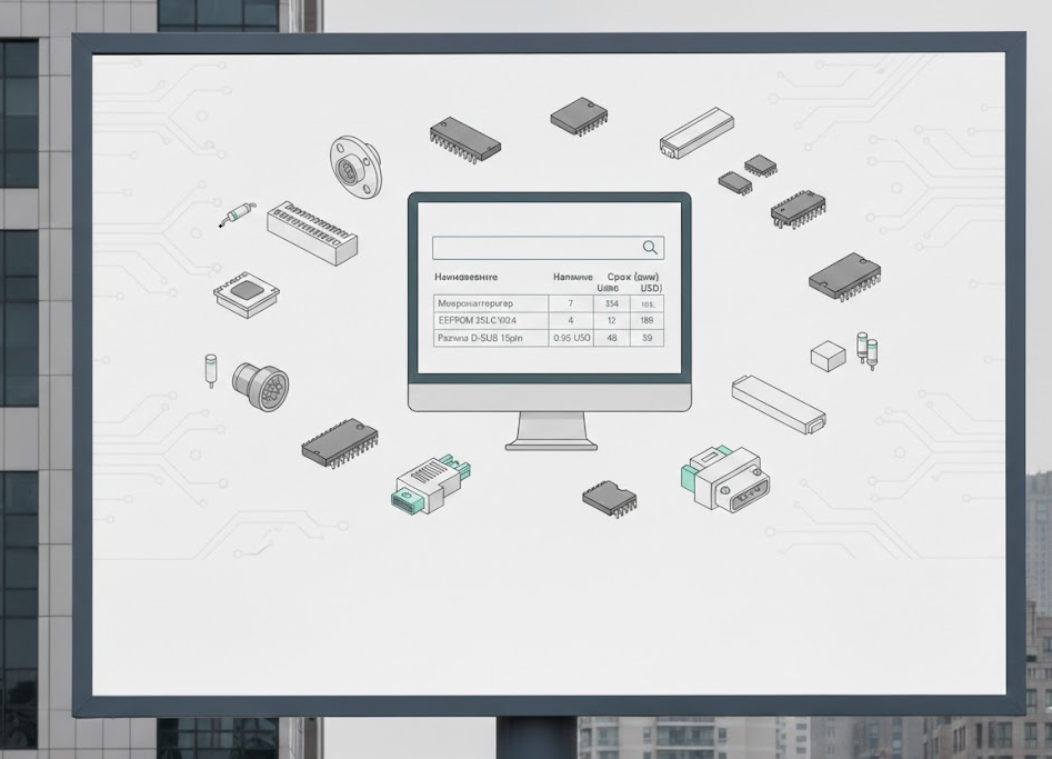 Поиск электронных компонентов по мировым складам | ВМ-Сфера