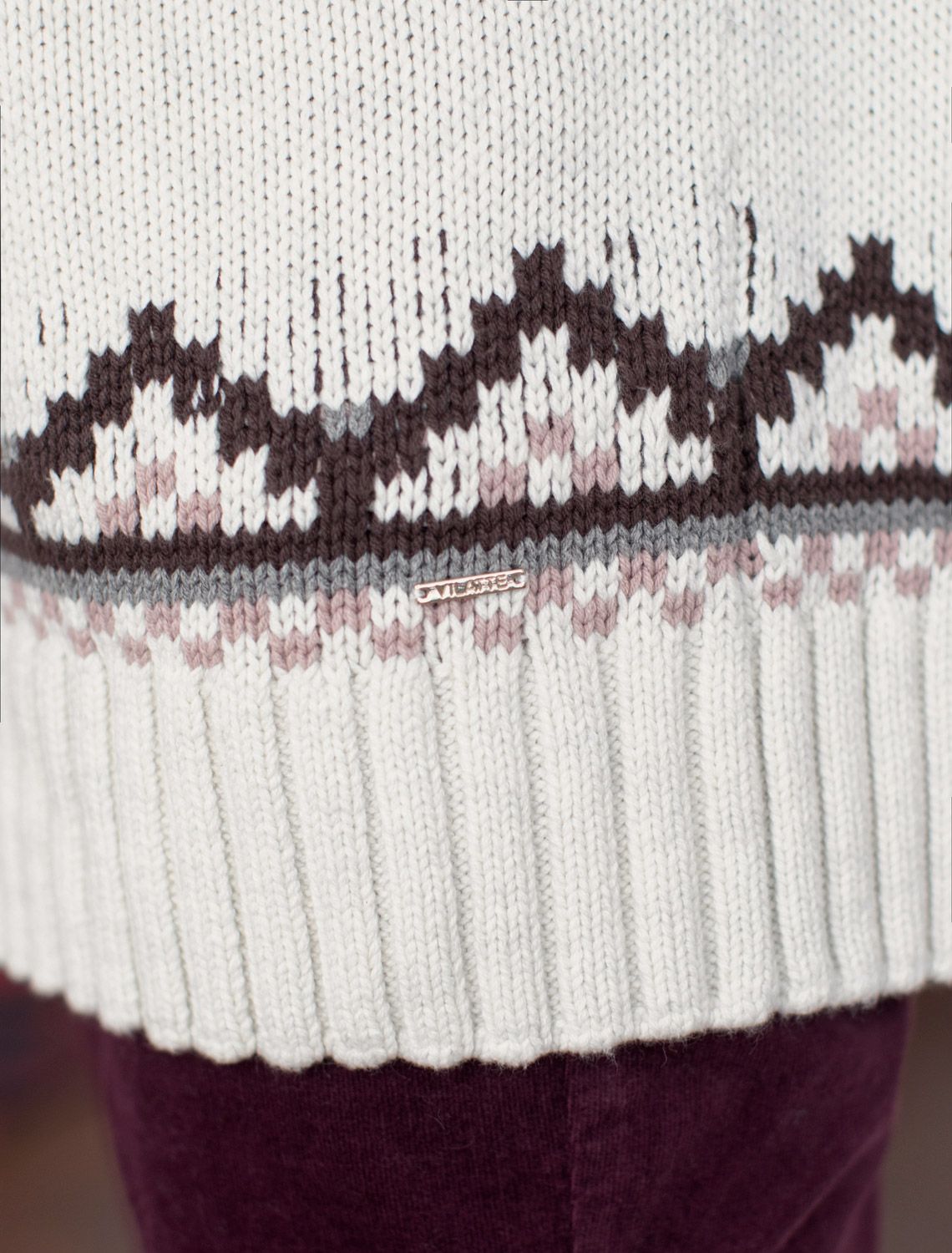 картинка Свитер женский натуральный белый от магазина Одежда+