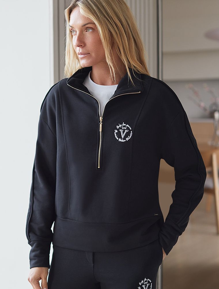 картинка Джемпер женский черный магазин Одежда+ являющийся официальным дистрибьютором в России 