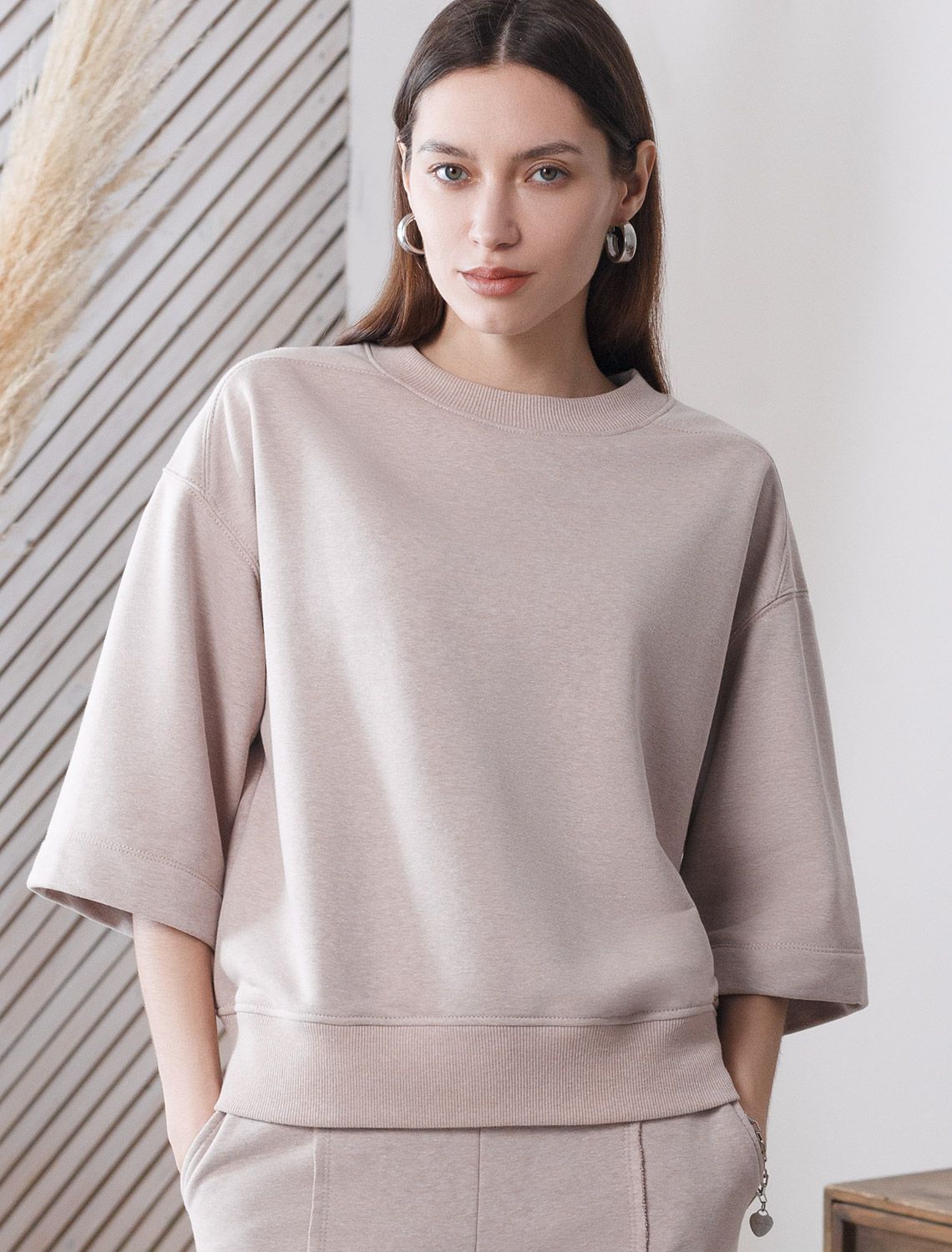 картинка Джемпер женский макиато меланж магазин Одежда+ являющийся официальным дистрибьютором в России 