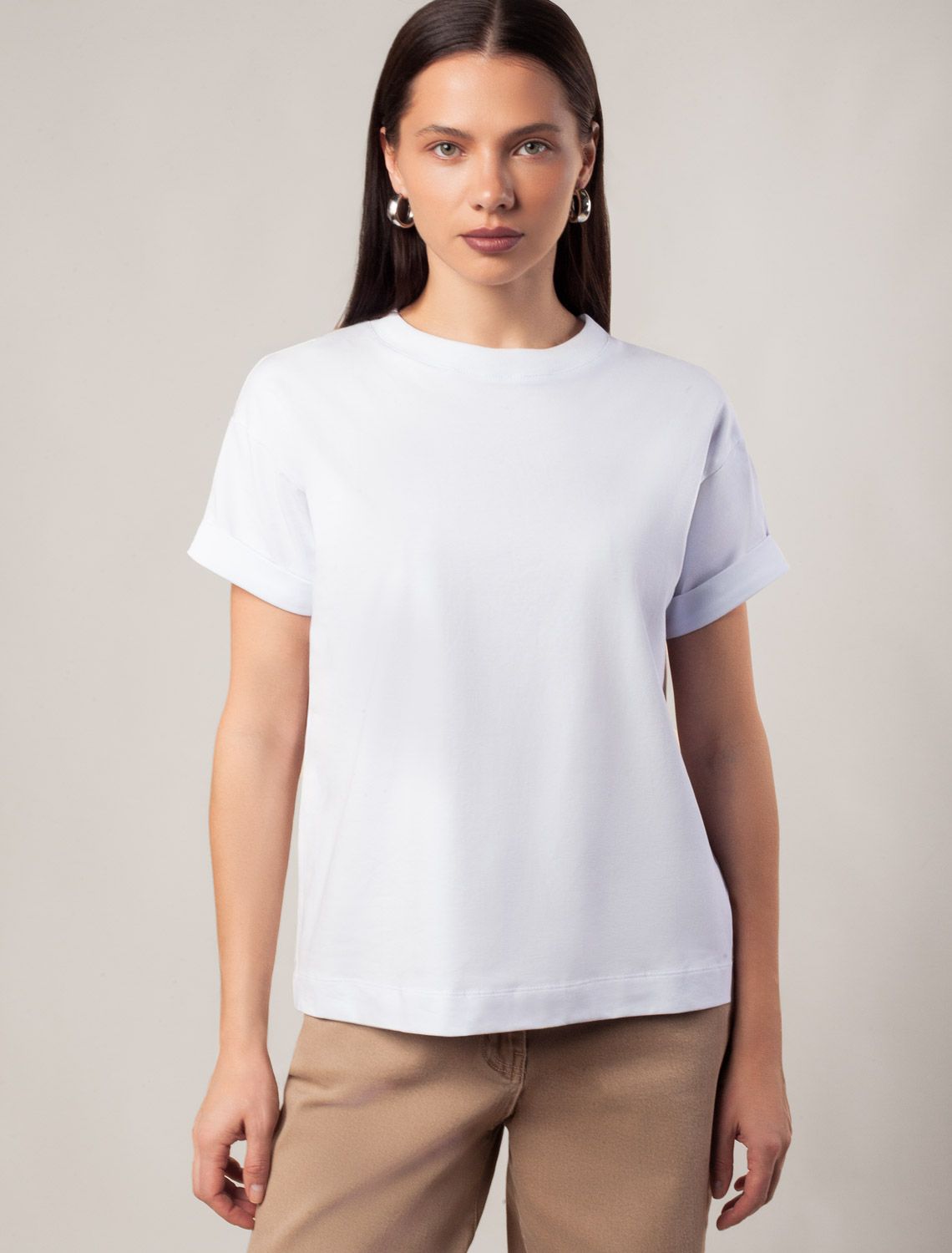 картинка Футболка женская белый от магазина Одежда+