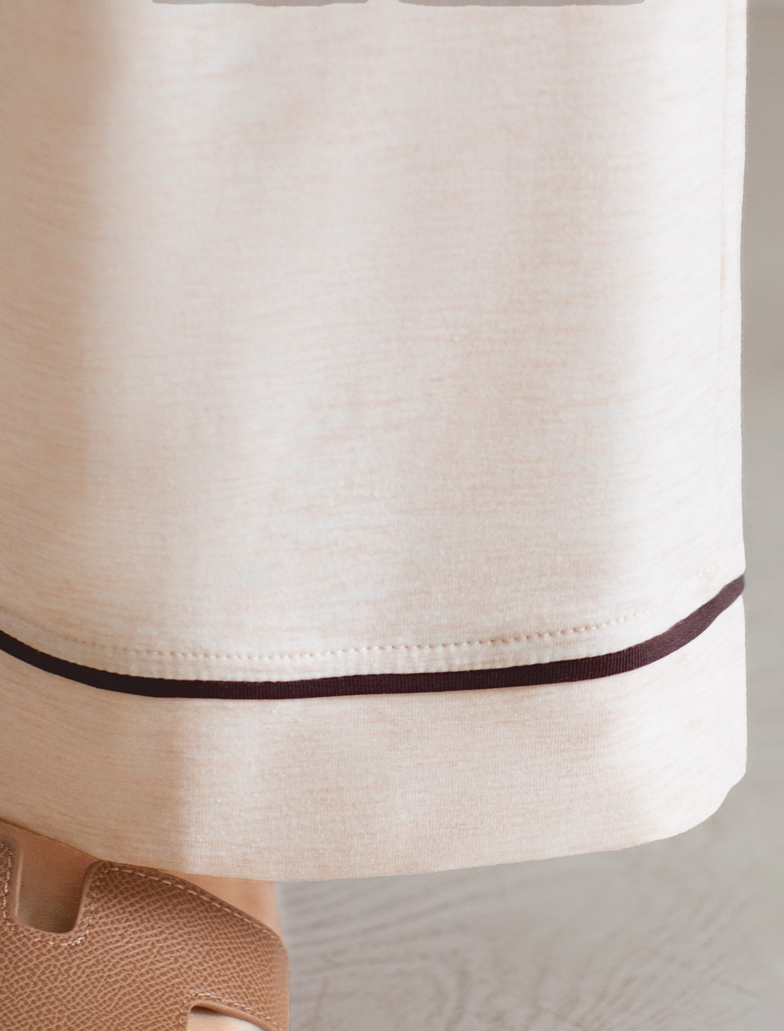 картинка Брюки женские бежевый меланж от магазина Одежда+