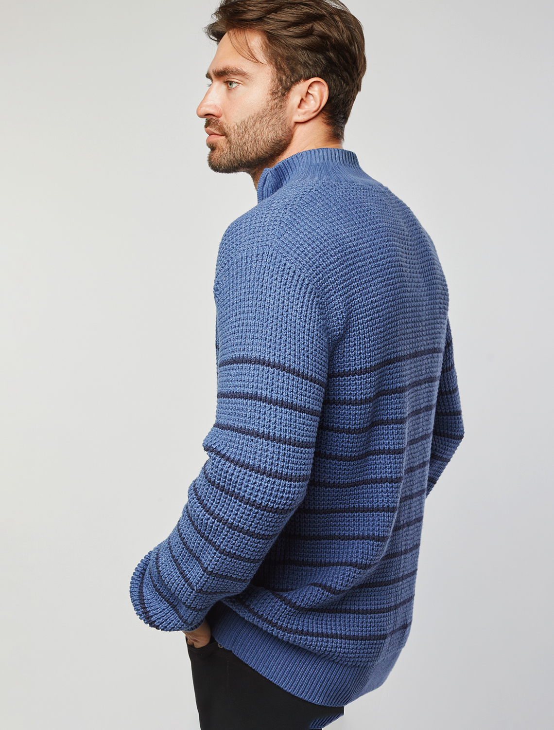 картинка Джемпер мужской светло-синий от магазина Одежда+