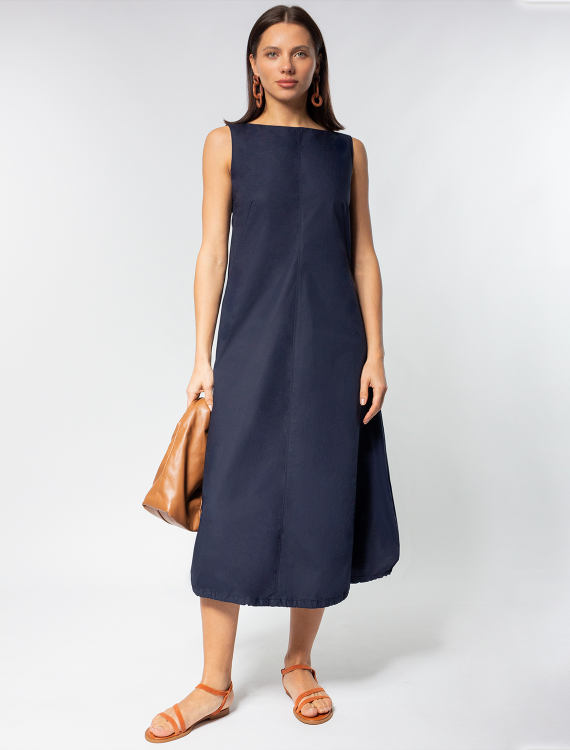 картинка Платье женское темно-синий от магазина Одежда+