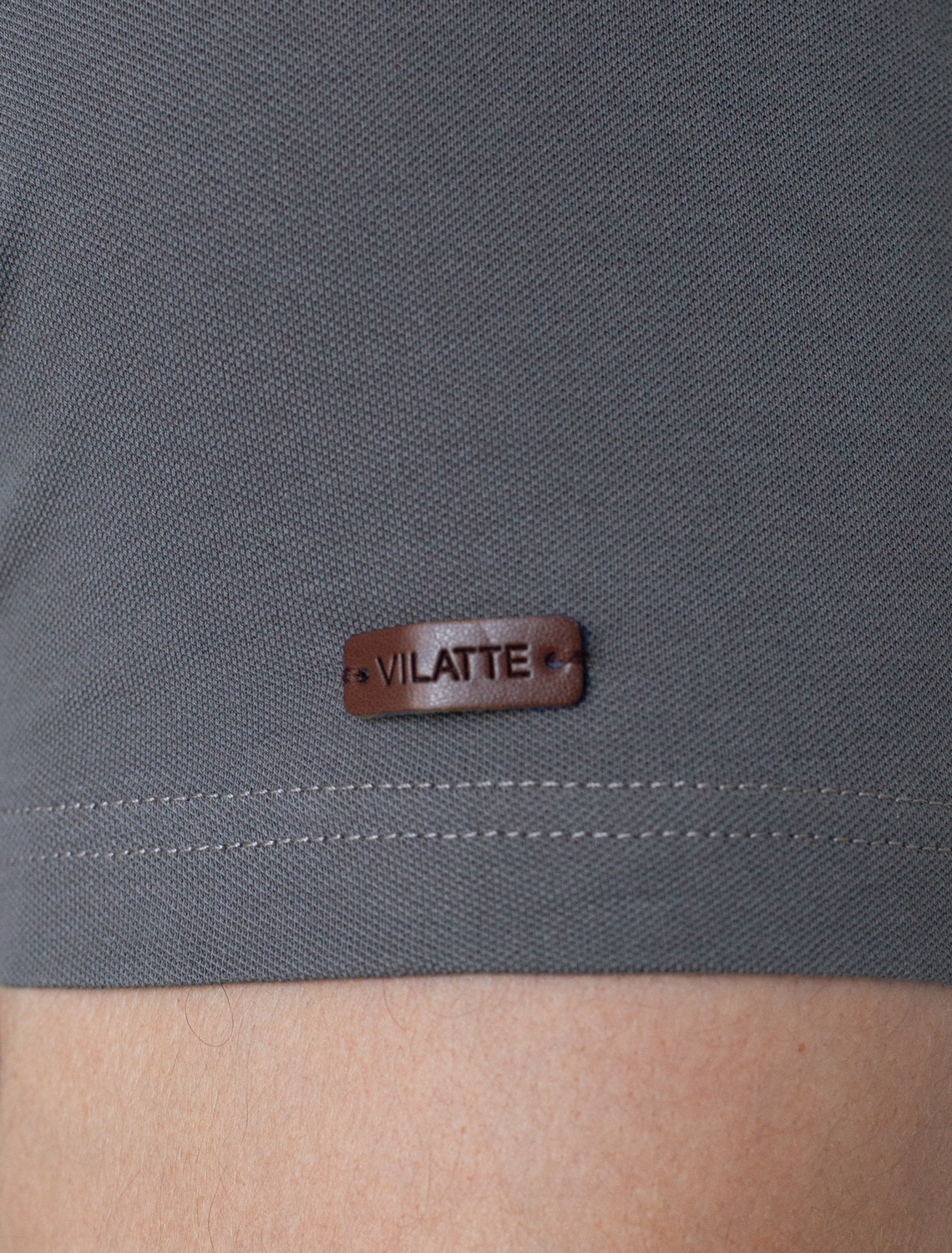 картинка Футболка мужская т.серый однотонный от магазина Одежда+