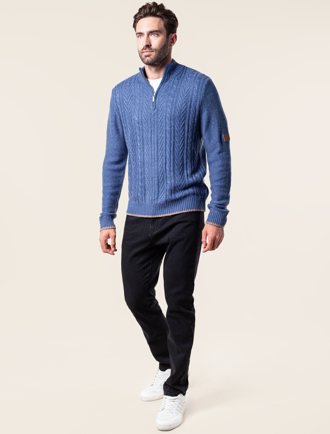 картинка Джемпер мужской синий от магазина Одежда+