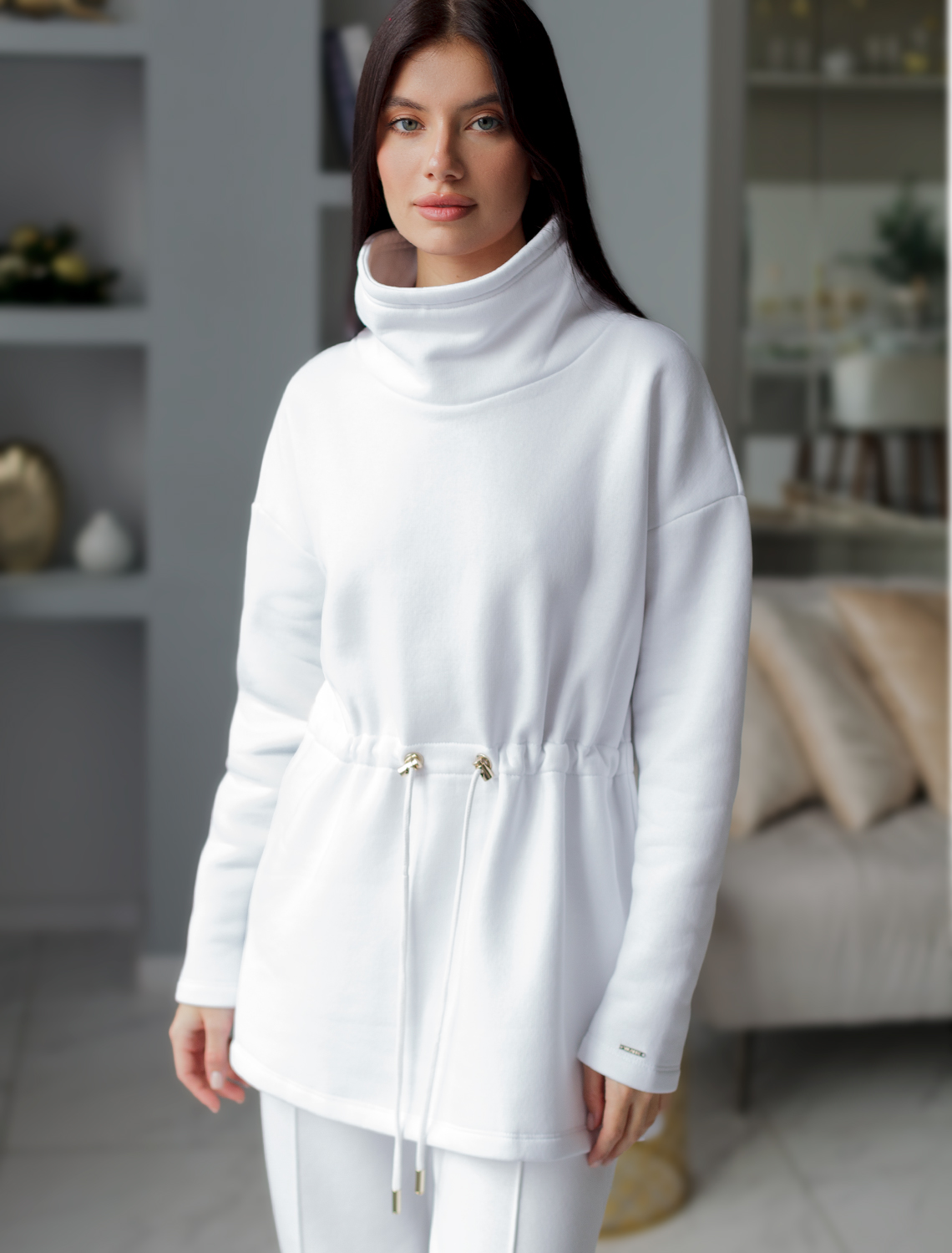 картинка Джемпер женский молочный от магазина Одежда+