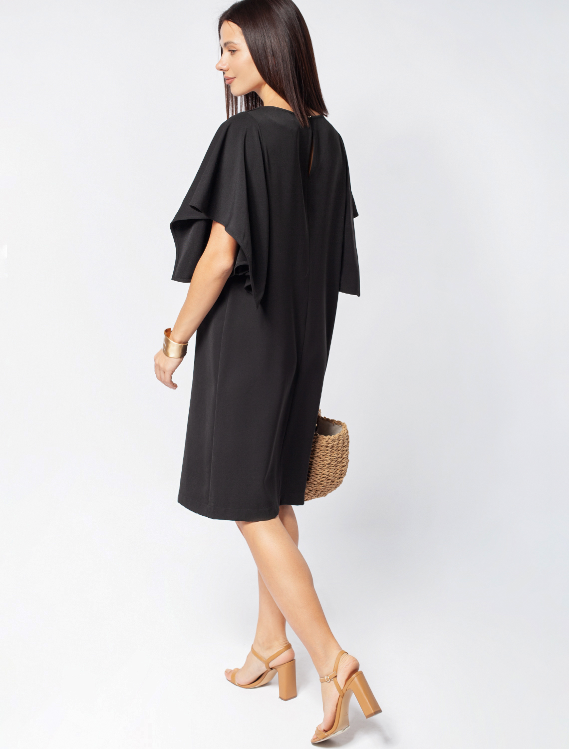 картинка Платье женское черный от магазина Одежда+