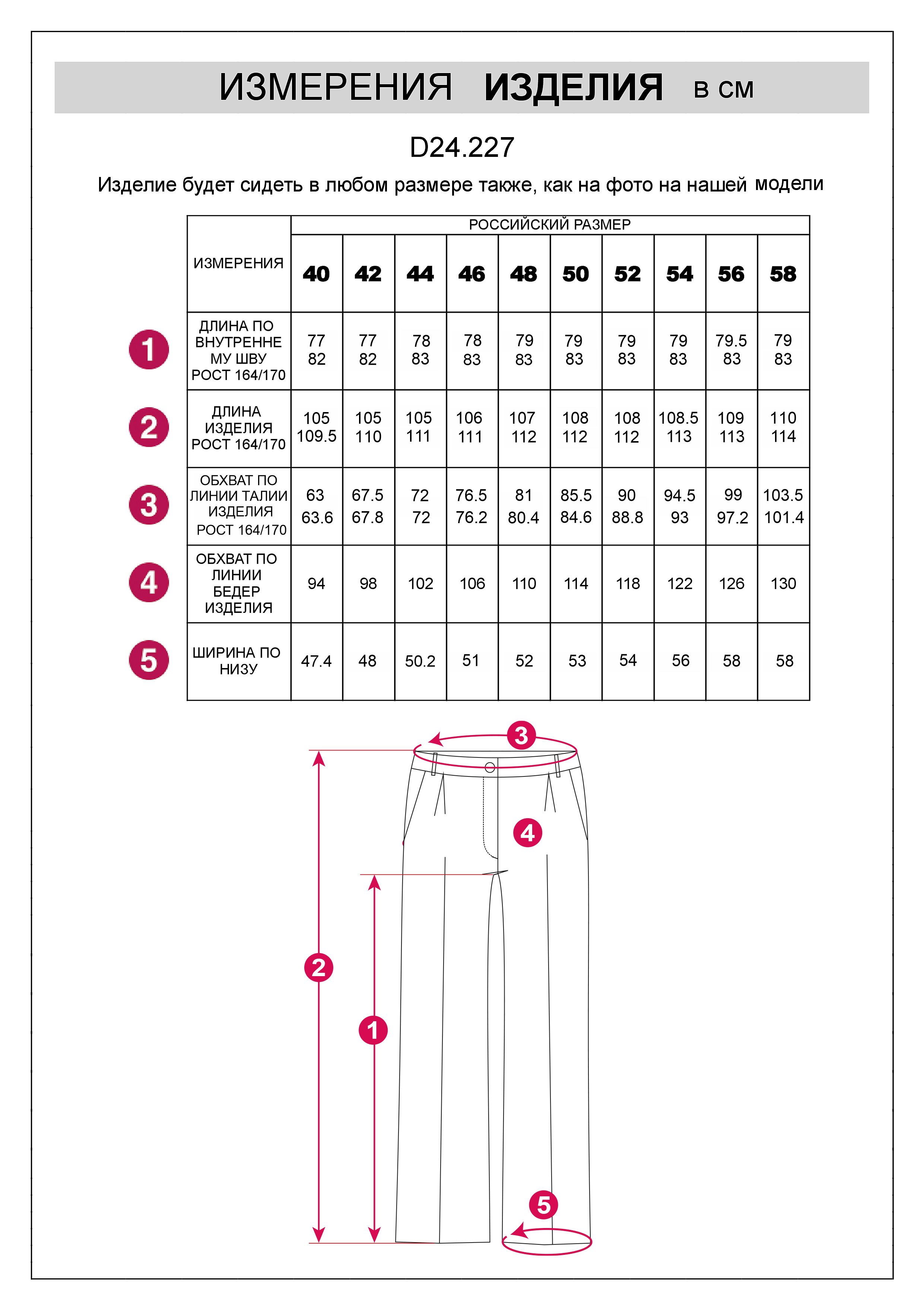 картинка Брюки женские серый от магазина Одежда+