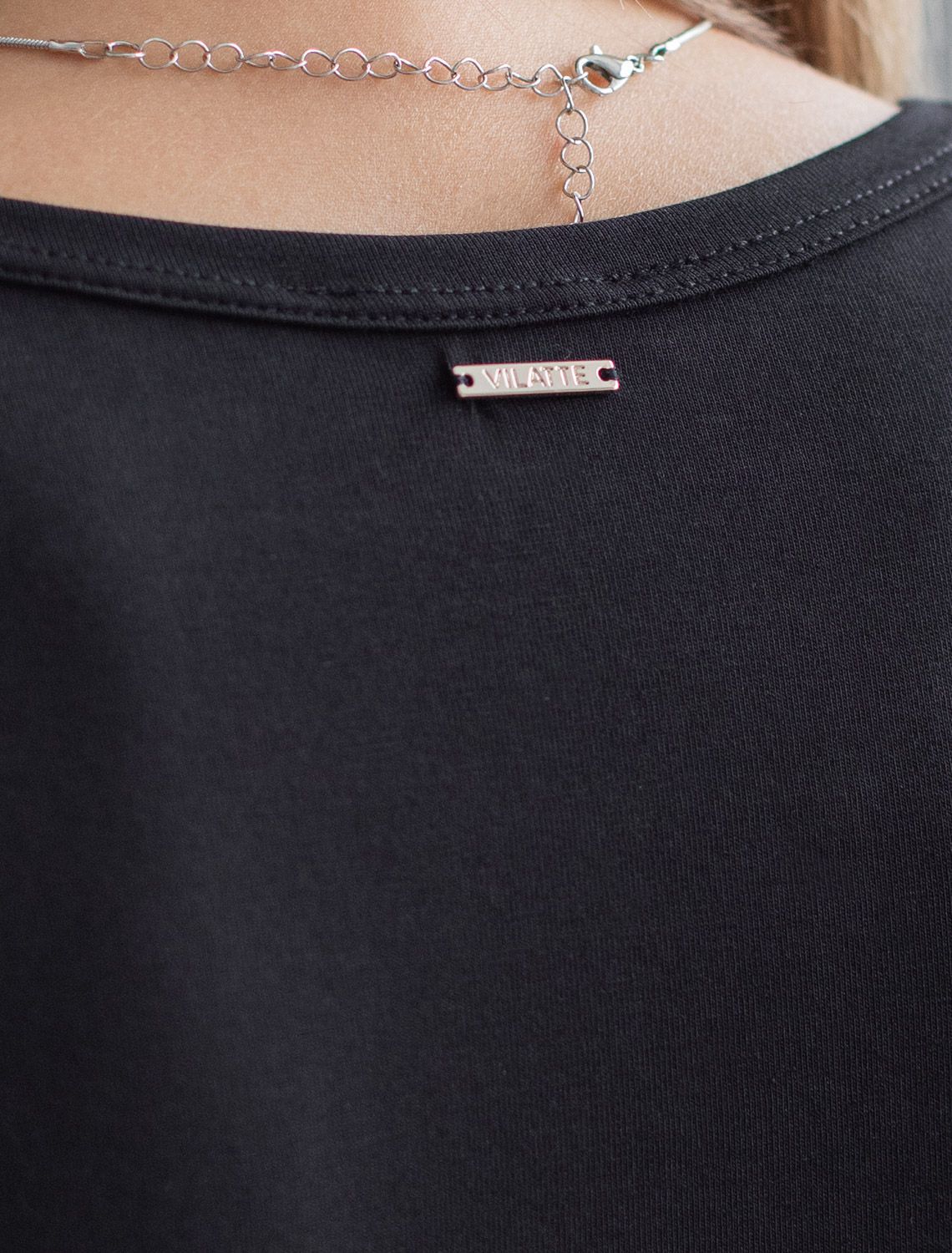 картинка Топ женский черный магазин Одежда+ являющийся официальным дистрибьютором в России 