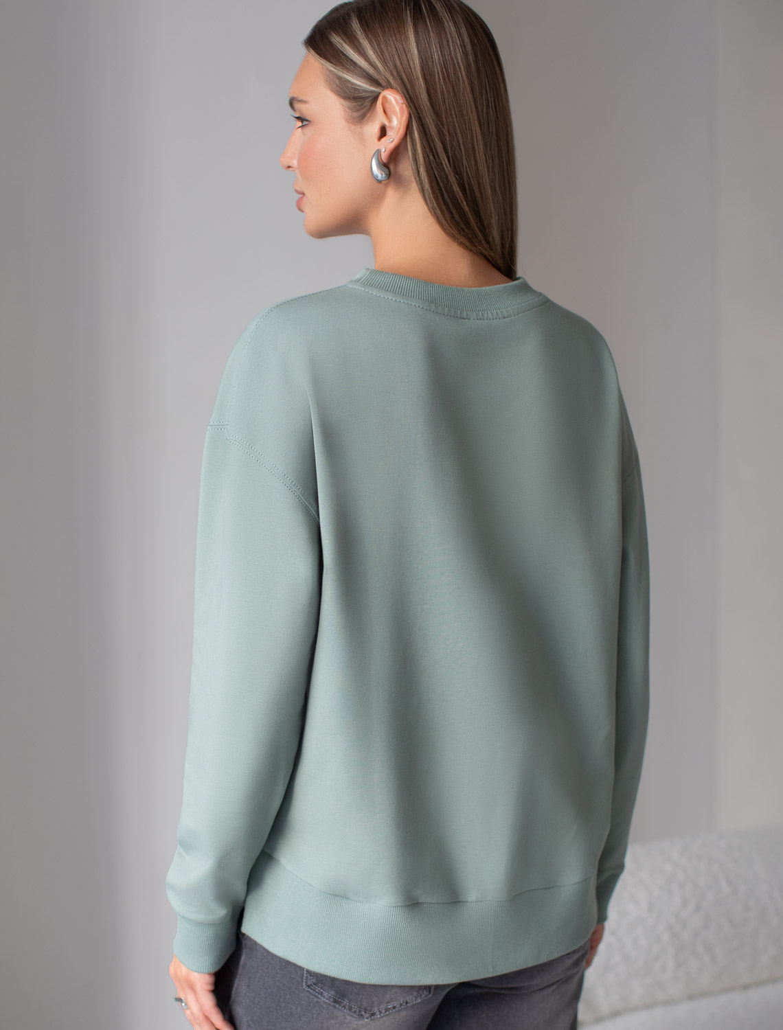 картинка Джемпер женский св.оливковый_be yourself от магазина Одежда+