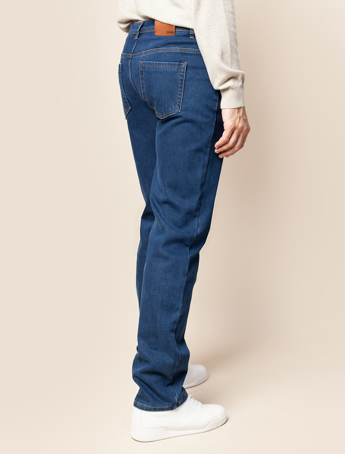 картинка Джинсы мужские синий классик от магазина Одежда+