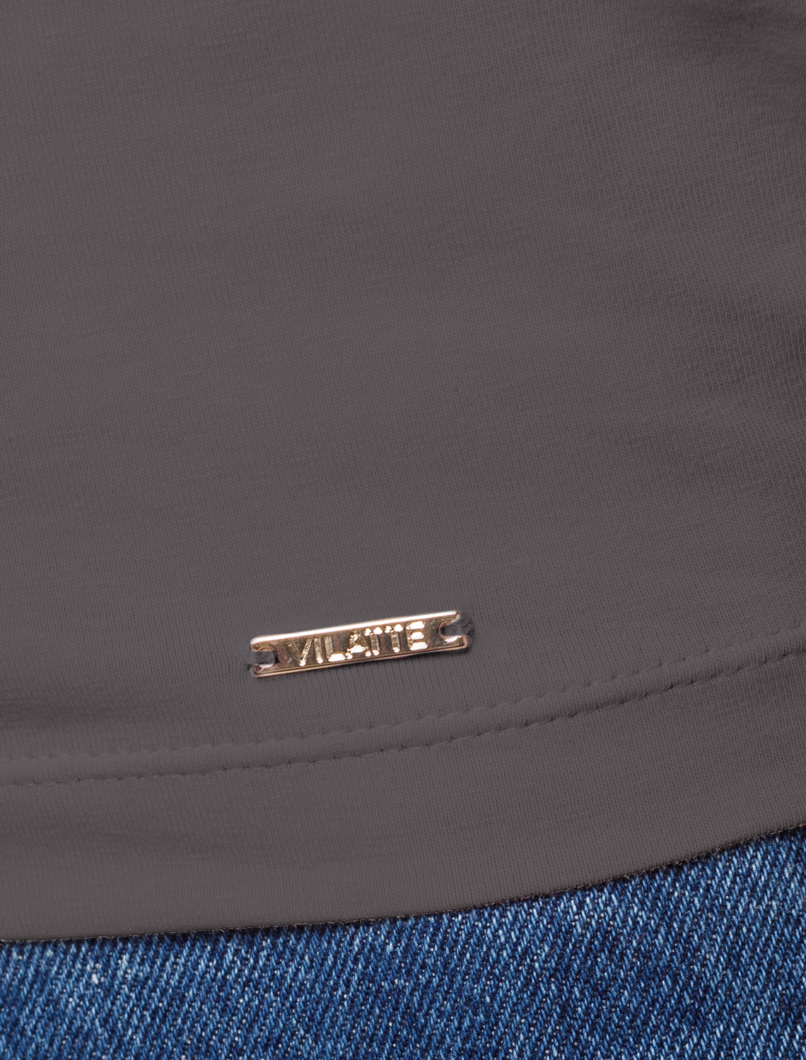 картинка Футболка женская серый_небо от магазина Одежда+