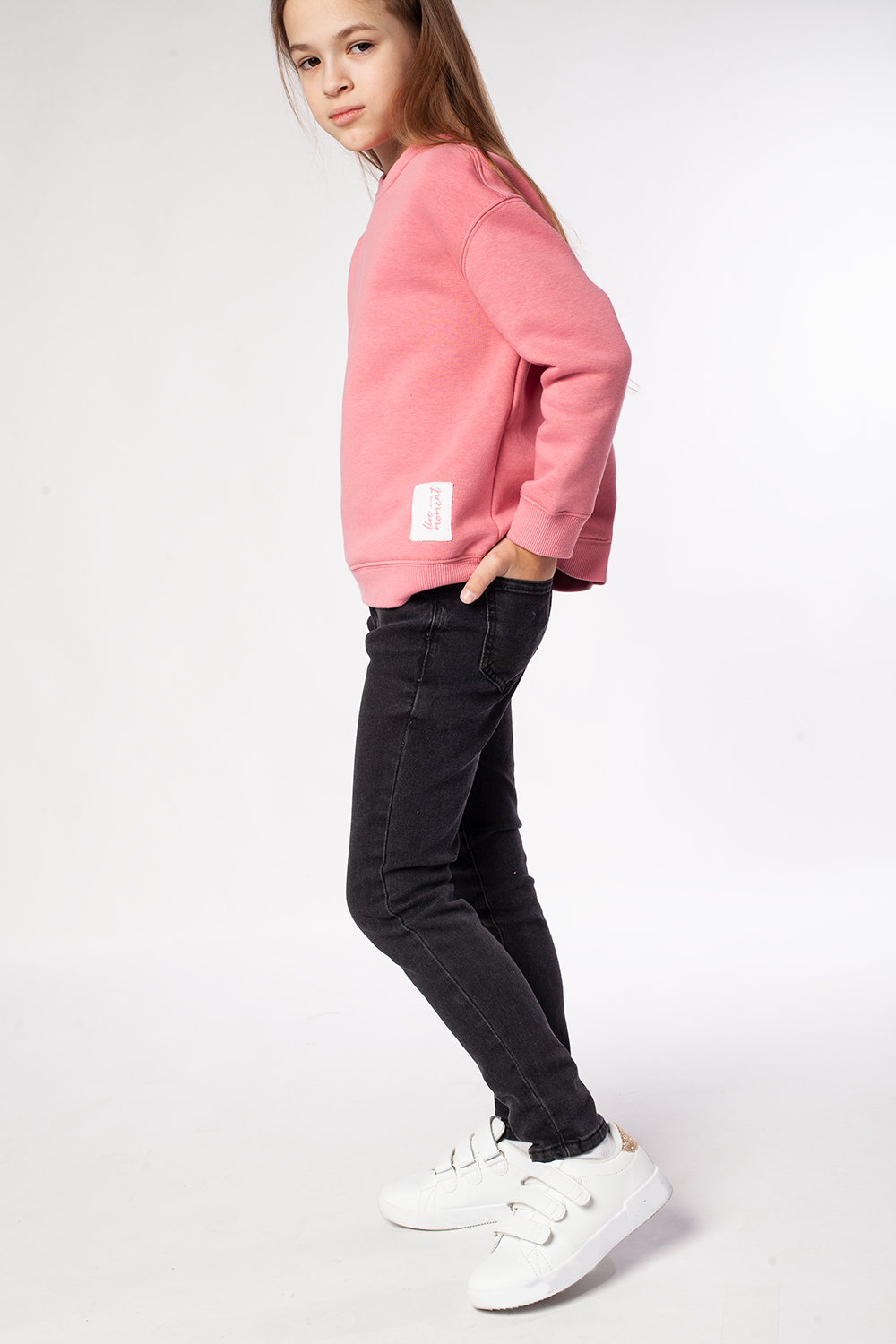 картинка Джемпер для девочки розовый от магазина Одежда+