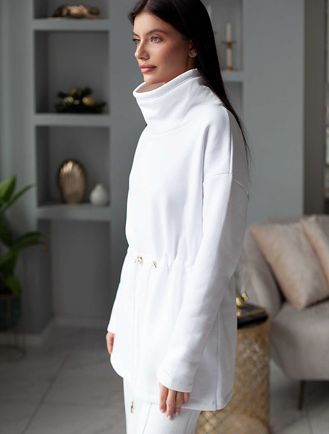 картинка Джемпер женский молочный от магазина Одежда+